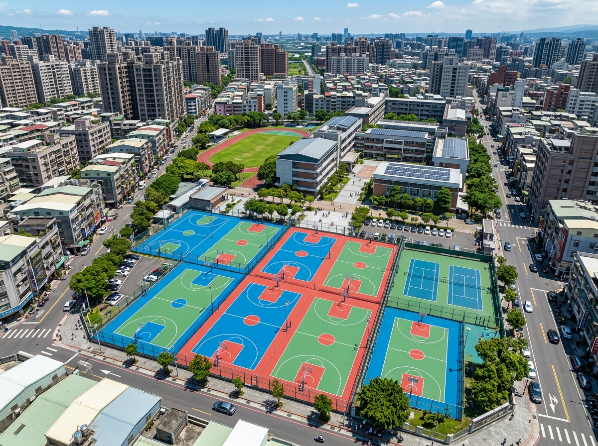 新余市透气型塑胶跑道硅PU篮球场 - 推荐